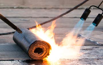 Over Stratton asphalt flat roofing repairs